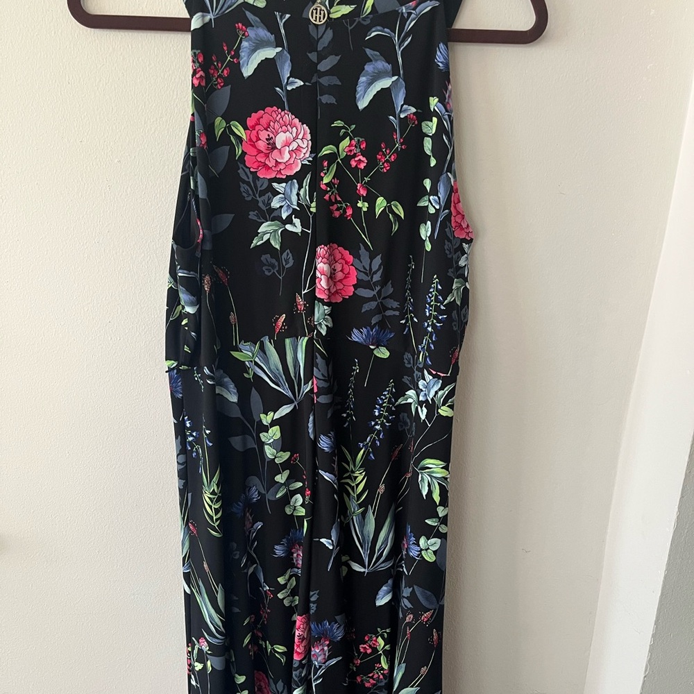 Tommy Hilfiger Black Floral Dress
